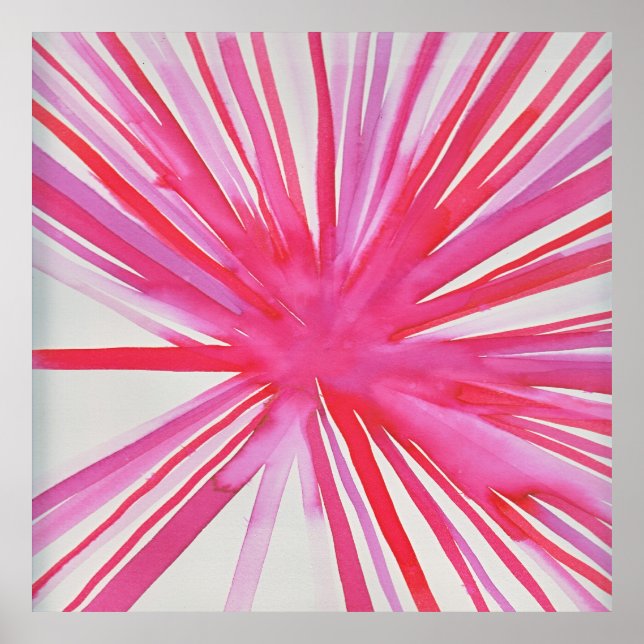 Poster en rose (Devant)