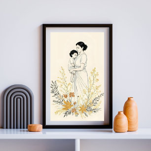 Poster En sécurité dans son étreinte