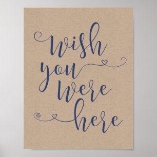 Poster En signe de mémoire d'amour - si vous étiez ici (v