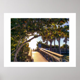 Poster En-tête pour la plage Imprimer