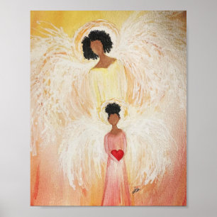 Poster en toile aimante Angel Premium (8x10)