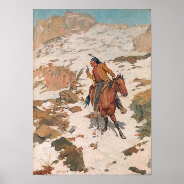 Poster En traitement à chaud - Charles Schreyvogel (Devant)