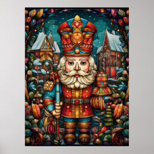 Poster en verre de Noël