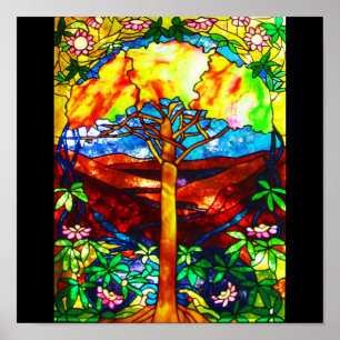 Poster en verre-Tiffany 5
