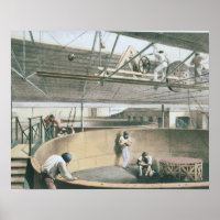 Encaisser le câble télégraphique dans les réservoi