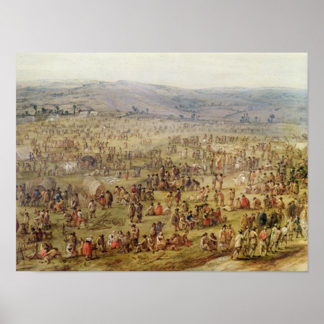 Poster Encampement militaire (Devant)