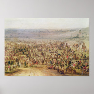 Poster Encampement militaire