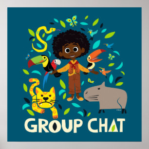 Poster Encanto   Antonio - Conversation de groupe