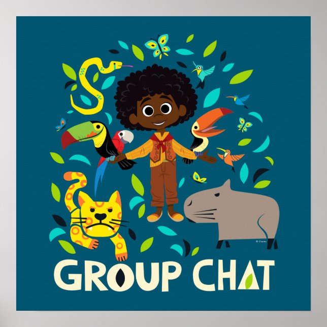 Poster Encanto | Antonio - Conversation de groupe (Devant)