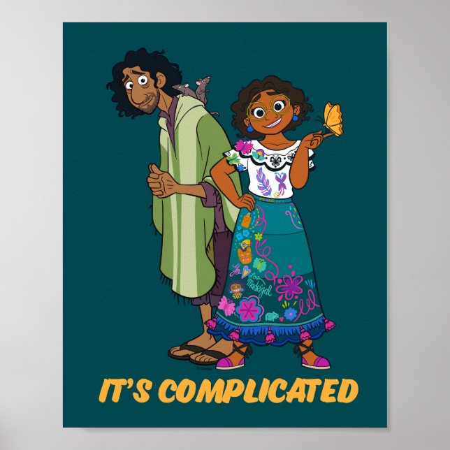 Poster Encanto | Bruno & Mirabel - C'est compliqué (Devant)