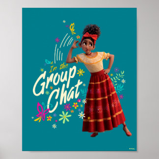 Poster Encanto | Dolores - Dans Le Conversation De Groupe