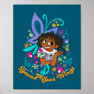 Poster Encanto   Mirabel - Répandez vos ailes