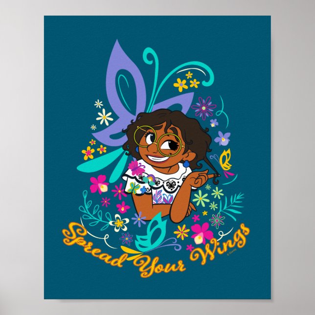 Poster Encanto | Mirabel - Répandez vos ailes (Devant)