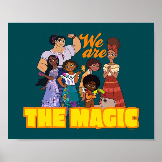 Poster Encanto | Nous sommes la magie (Devant)