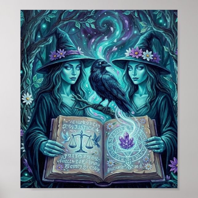 Poster EnchantedBlueForest2 (Devant)