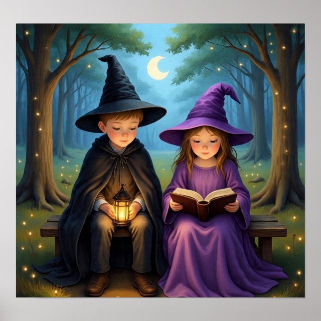 Poster EnchantedForestWitch (Devant)