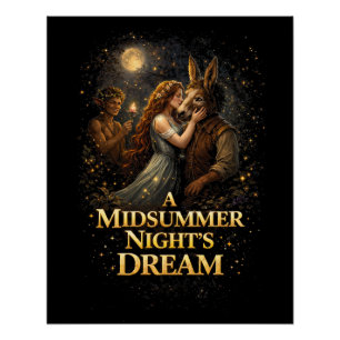 Poster Enchantement au clair de lune