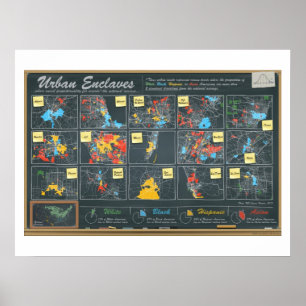 Poster Enclaves urbaines