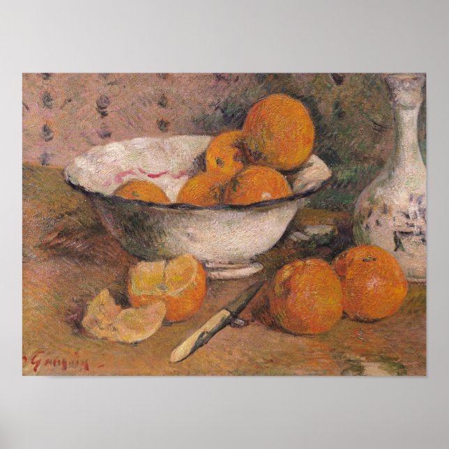 Poster Encore la vie avec les Oranges, 1881 (Devant)