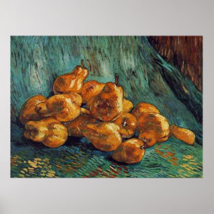 Poster Encore la vie avec Pears, Van Gogh