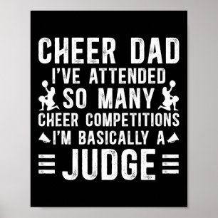 Poster Encourage Papa Sicalement Un Juge Papa D'une Pom-P