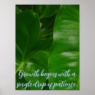 Poster Encouragement positif personnalisable