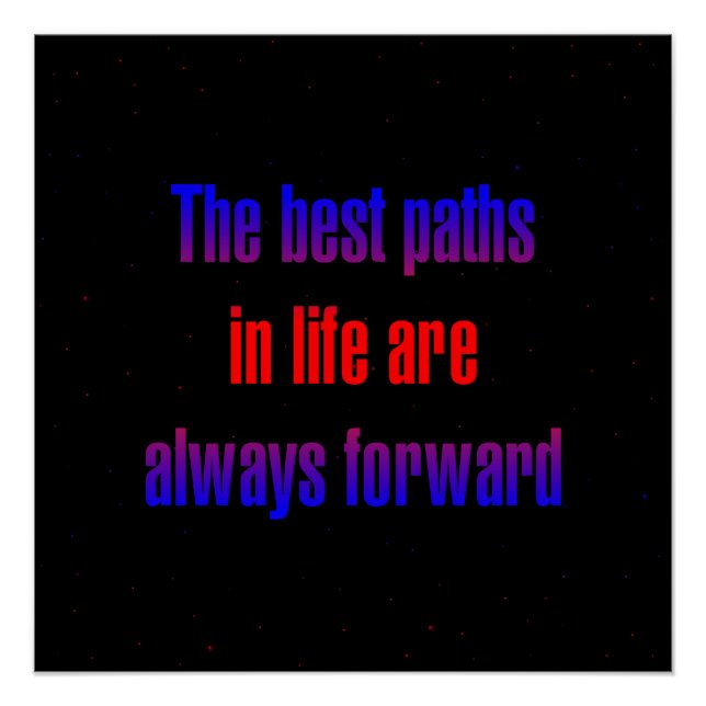 Poster Encouragement Quote # 150 (Devant)