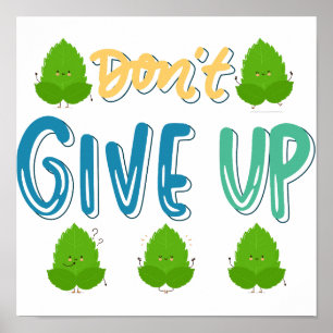 Poster Encourager la menthe