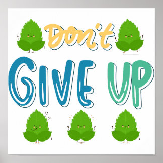 Poster Encourager la menthe