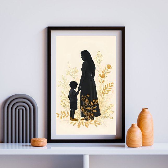Poster Endless Embrace – Mother and Child IV (Créateur téléchargé)