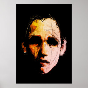 Poster Énergie Abstraite Dynamique – Expression Moderne