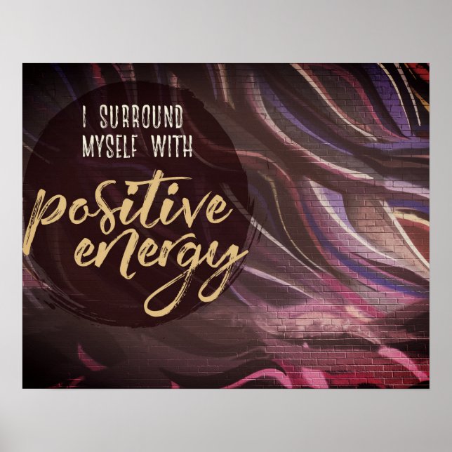 Poster Énergie positive (Devant)