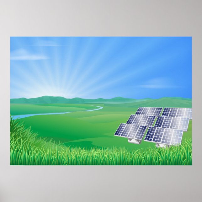 Poster Énergie renouvelable (Devant)