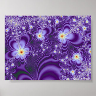 Poster Énergie violette