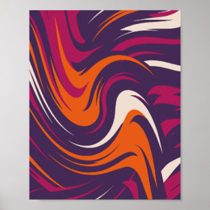 Poster Énergies - Couleurs en mouvement constant