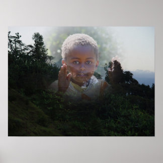 Poster Enfant africain