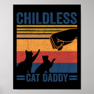 Poster Enfant Chat Daddy 2024 Pour Président Correspondan