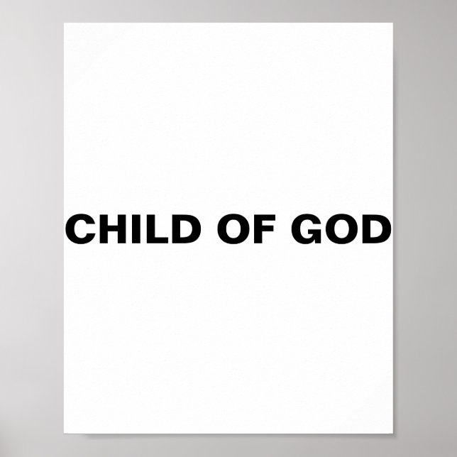 Poster "Enfant De Dieu" (Devant)