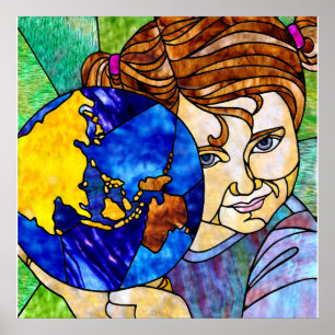 Poster Enfant du monde