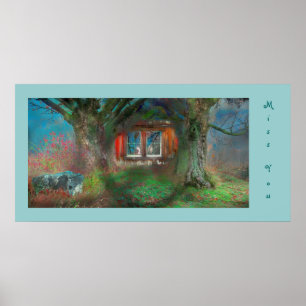 Poster Enfant intérieur, copie