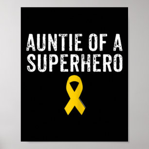 Poster Enfant Pédiatrique Tante De Sensibilisation Au Can