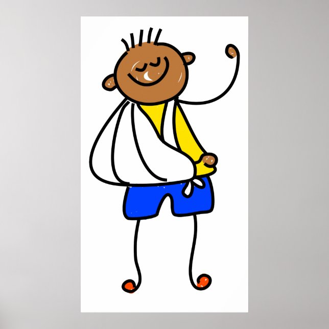 Poster Enfant victime (Devant)