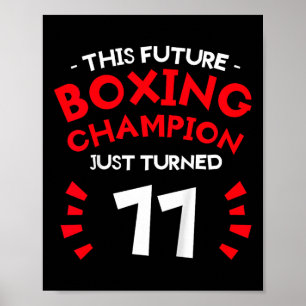 Poster Enfants Ce futur champion de boxe vient de tourner