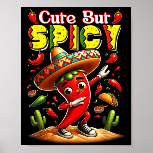 Poster Enfants cinco de mayo mexicain mignon mais chili p