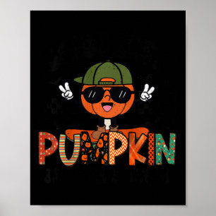 Poster Enfants Citrouille le plus frais dans le Patch Hal