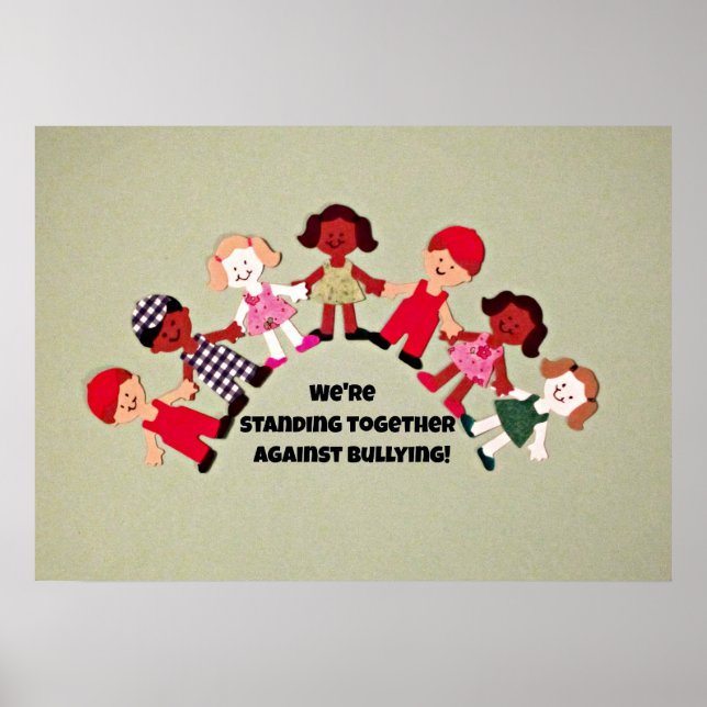 Poster Enfants contre l'intimidation (Devant)