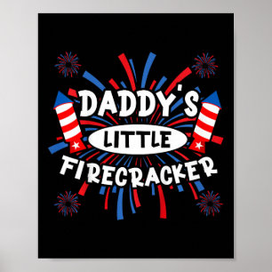 Poster Enfants Daddle Petit Pétard Fête de l'Indépendance