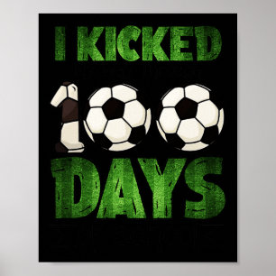 Poster Enfants De Football J'Ai Fait Mon Chemin À Travers