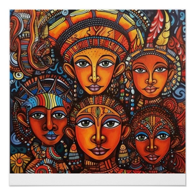 Poster Enfants d'Éthiopie (Devant)