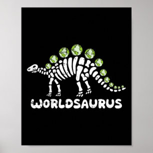 Poster Enfants Dinosaur Jour des terres De l'environnemen